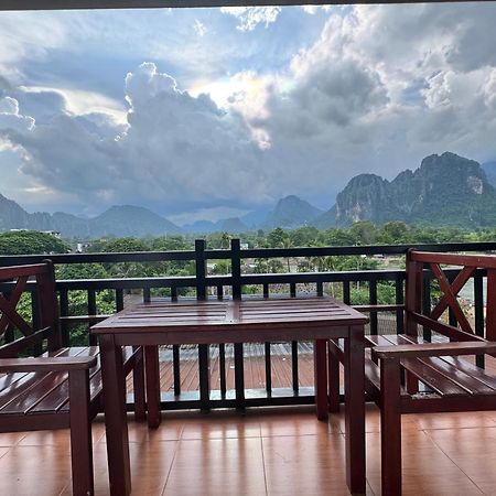 Vang Vieng Santara Backpackers Hostel Kültér fotó